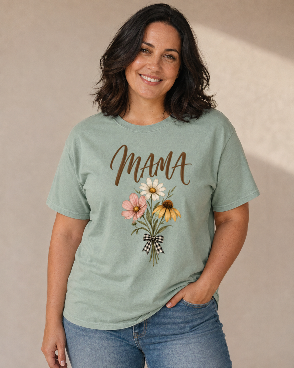 Mama Wildflower Bouquet T-Shirt