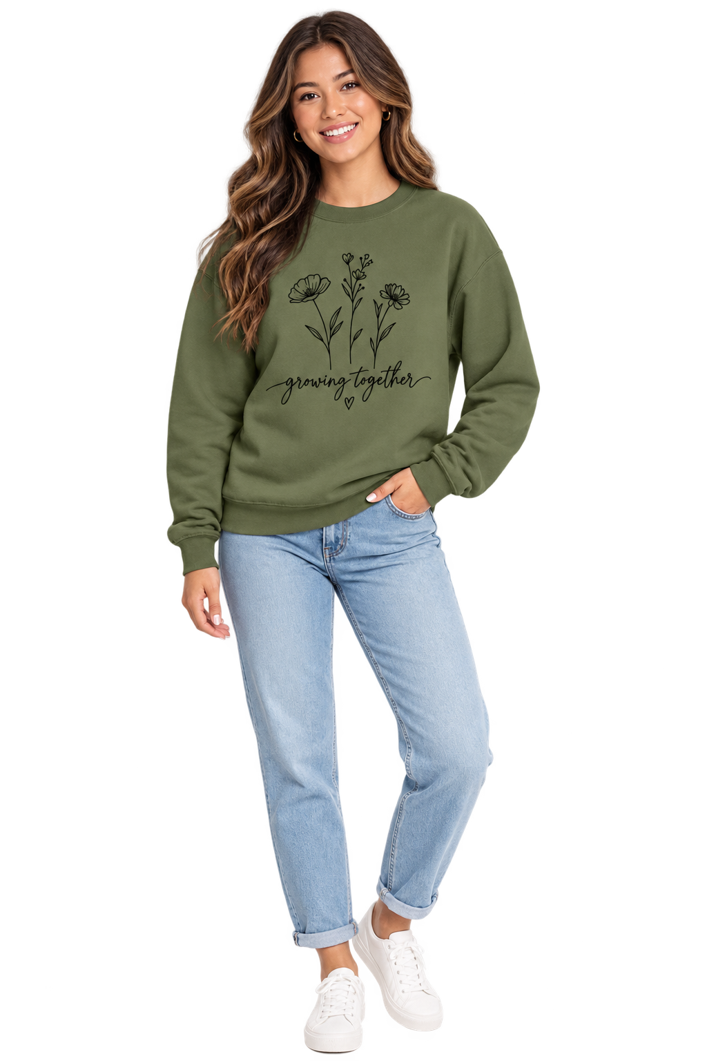 Growing Together Crewneck