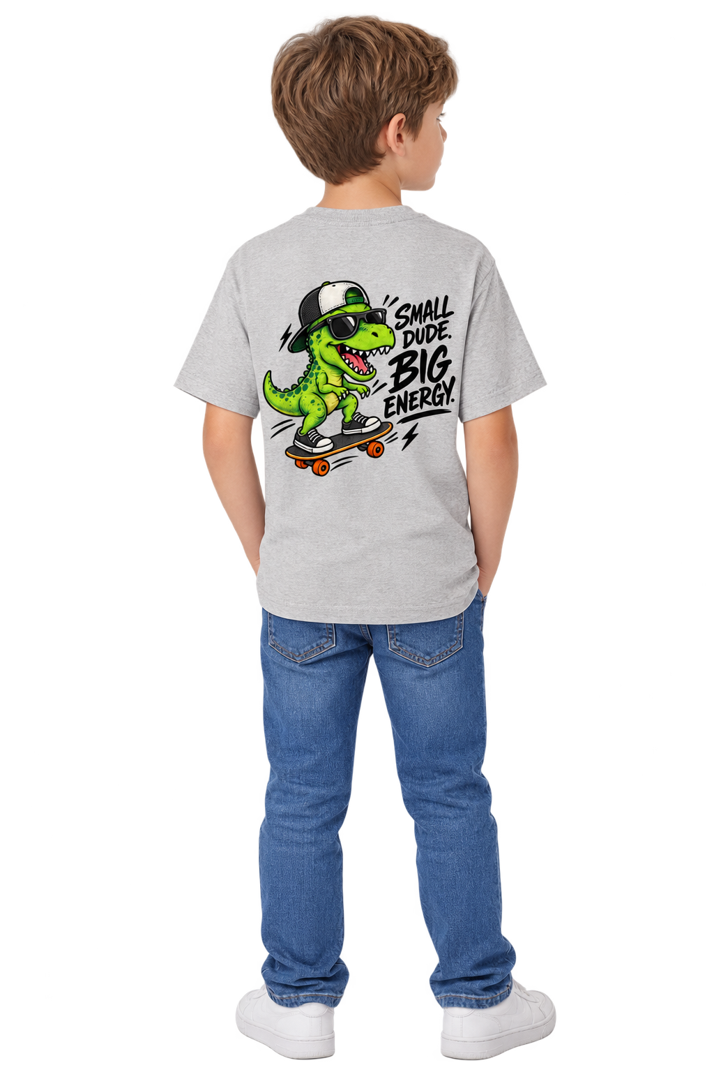 Small Dude Big Energy T-Shirt Youth