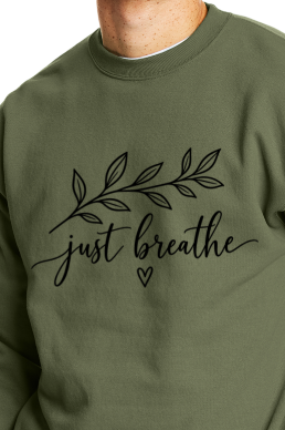 Just Breathe Crewneck