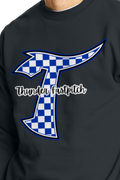 Thunder Fastpitch Checkered T Crewneck