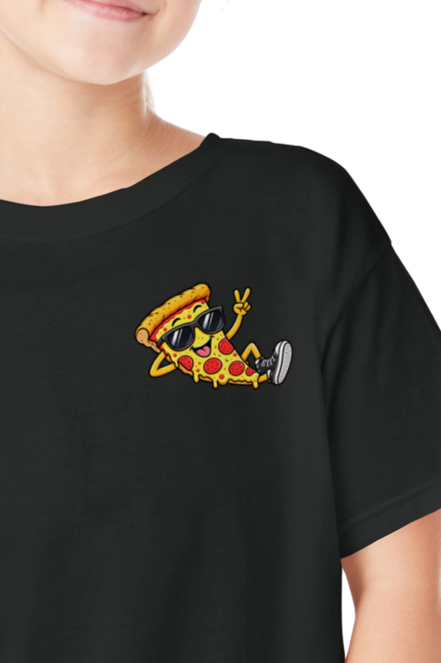 Powered by: Pizza & Snacks T-Shirt Youth
